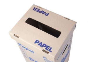 Contenedor reciclaje GeoReciclaBox Papeles - Imagen 2