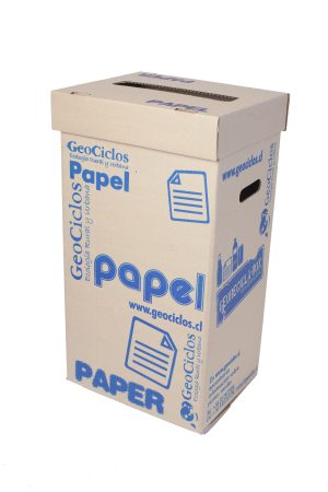 Contenedor reciclaje GeoReciclaBox Papeles - Imagen 3