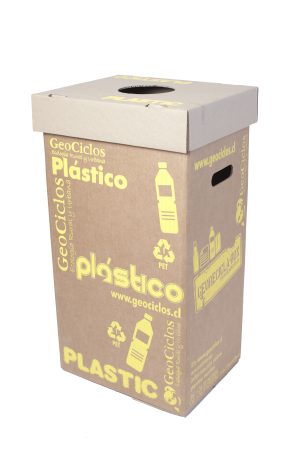 Contenedor reciclaje GeoReciclaBox Plástico - Imagen 3