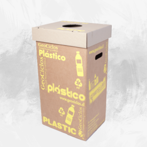 Contenedor reciclaje GeoReciclaBox Plástico