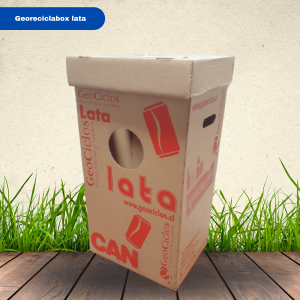 Contenedor reciclaje GeoReciclaBox Lata