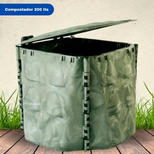 Compostador Huerto Jardín 200 Lts.