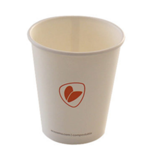 Vasos compostables