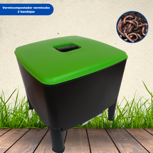 Vermicompostador Vermicubo 24 litros (2 bandejas)