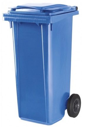 Contenedor de 120 Lts. azul