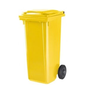 Contenedor reciclaje de 120 Lts. amarillo
