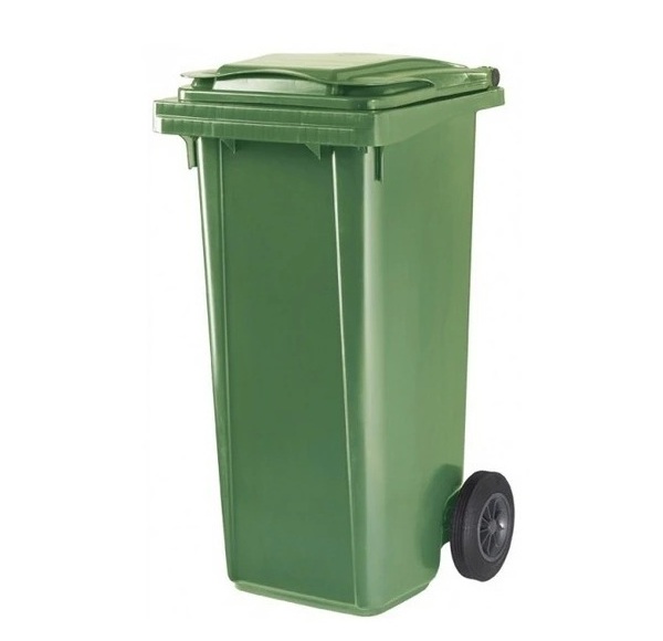 Contenedor reciclaje de 120 Lts. verde