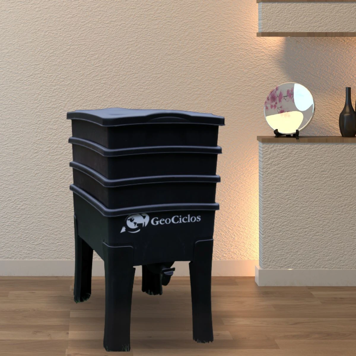 Set Vermicompostaje Worm Café 100 litros (3 bandejas) - Imagen 10