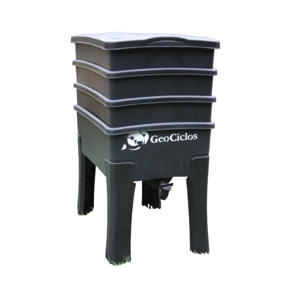 Set Vermicompostaje Worm Café 100 litros (3 bandejas) - Imagen 7