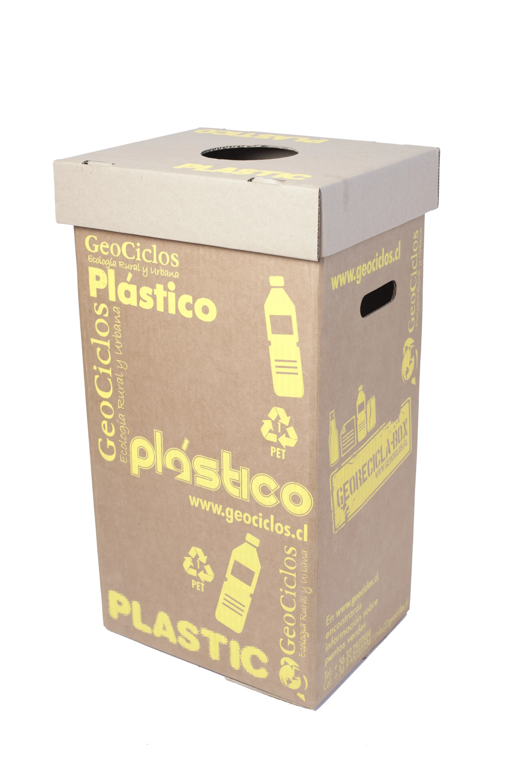 Contenedor reciclaje GeoReciclaBox Plástico - Imagen 2